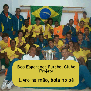 proyecto libro na mao, bola no pe - Brasil