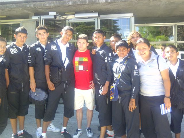 con Francisco Botella de Gimnasia artística